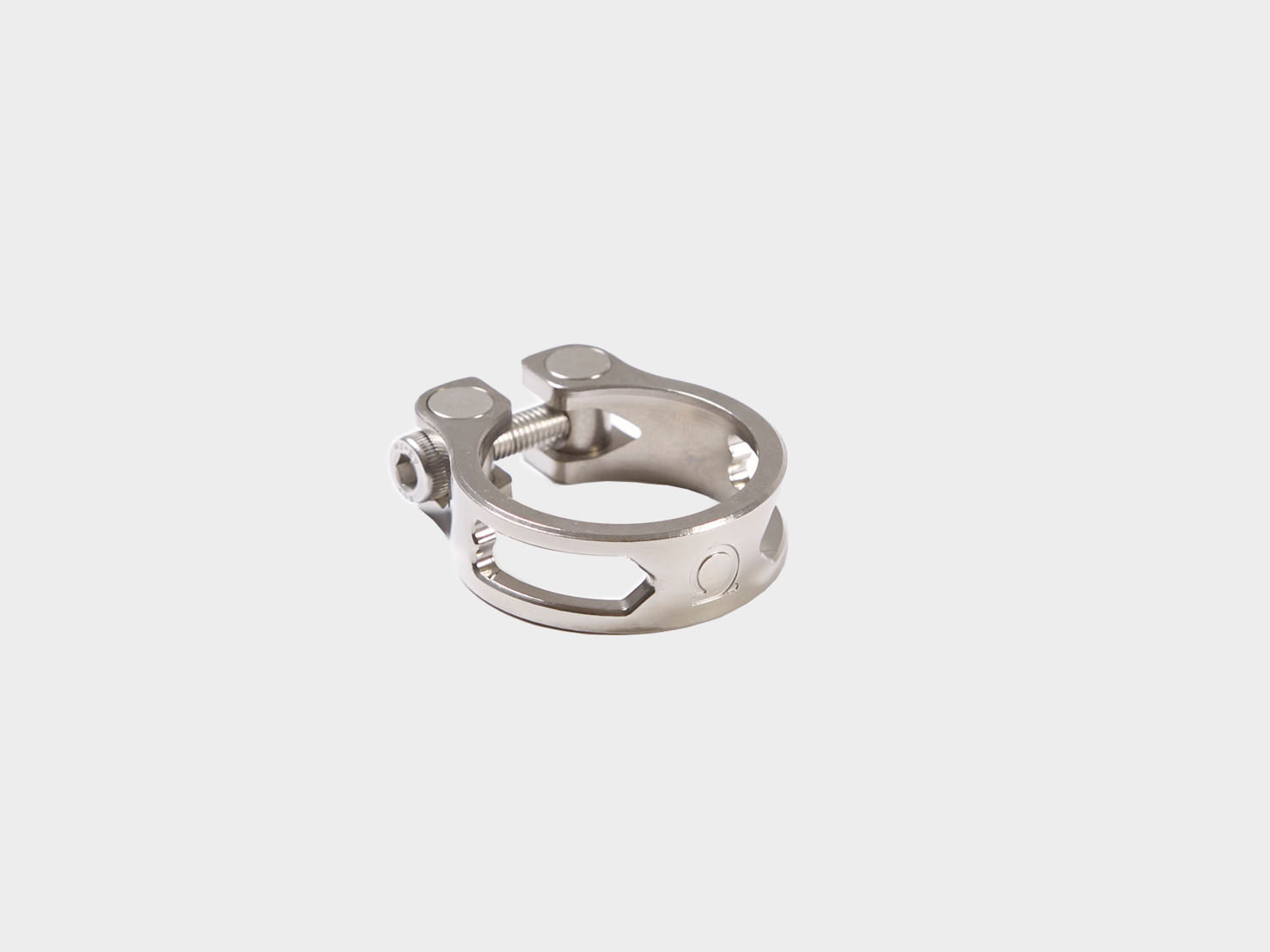Omnium Titanium Logo Edition Seatpost Clamp